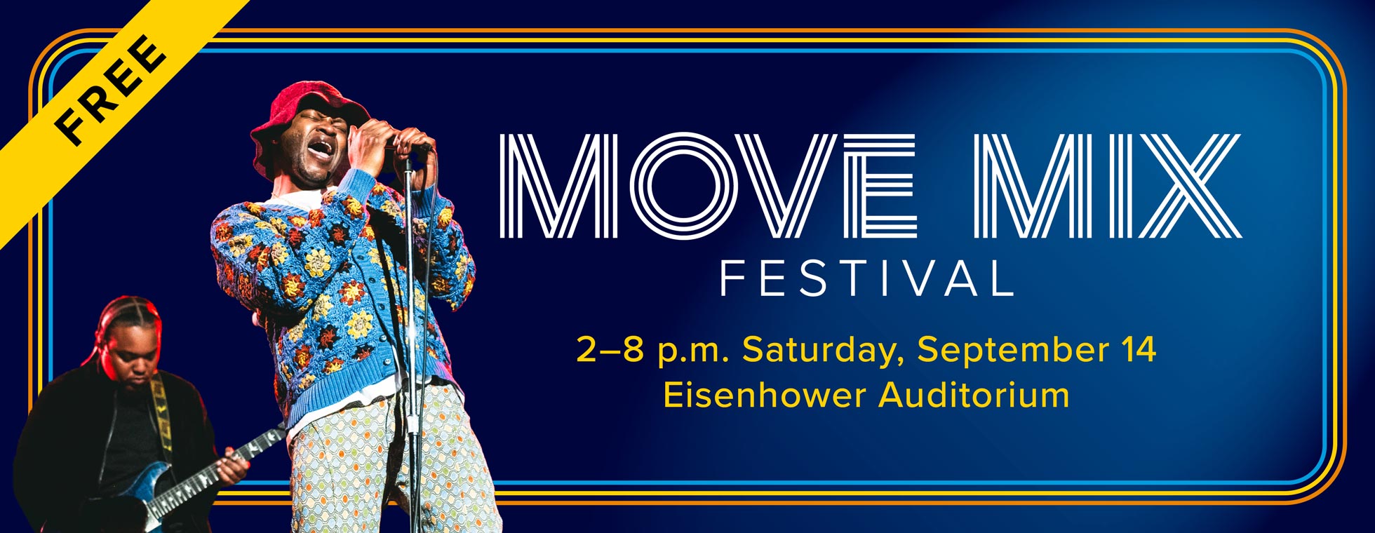 Free! Move Mix Festival. 2–8 p.m. Saturday, September 14. Register now!